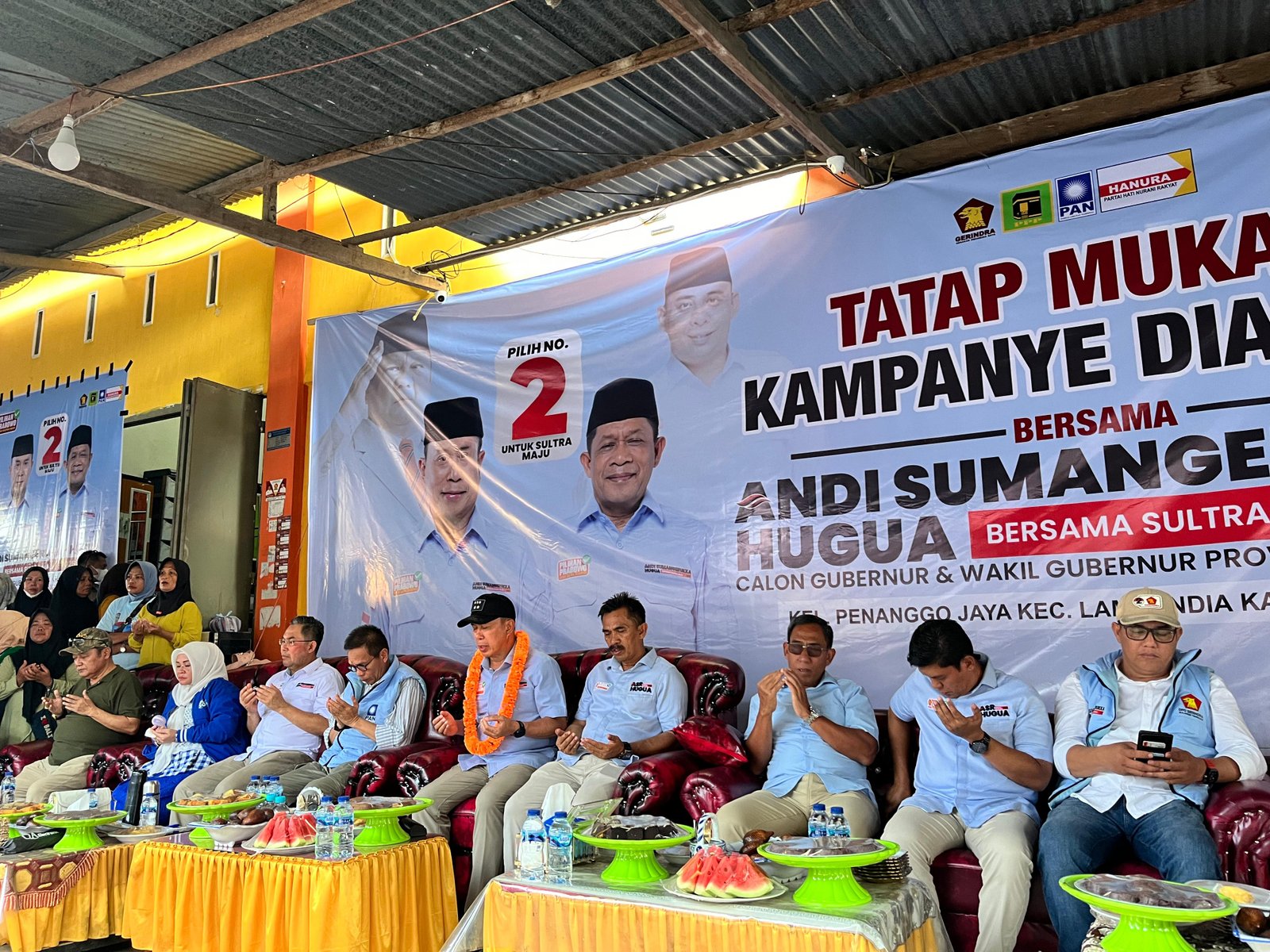 Andi Sumangerukka di Lambandia Kolaka Timur: "Sultra Harus Maju dan Sejahtera"